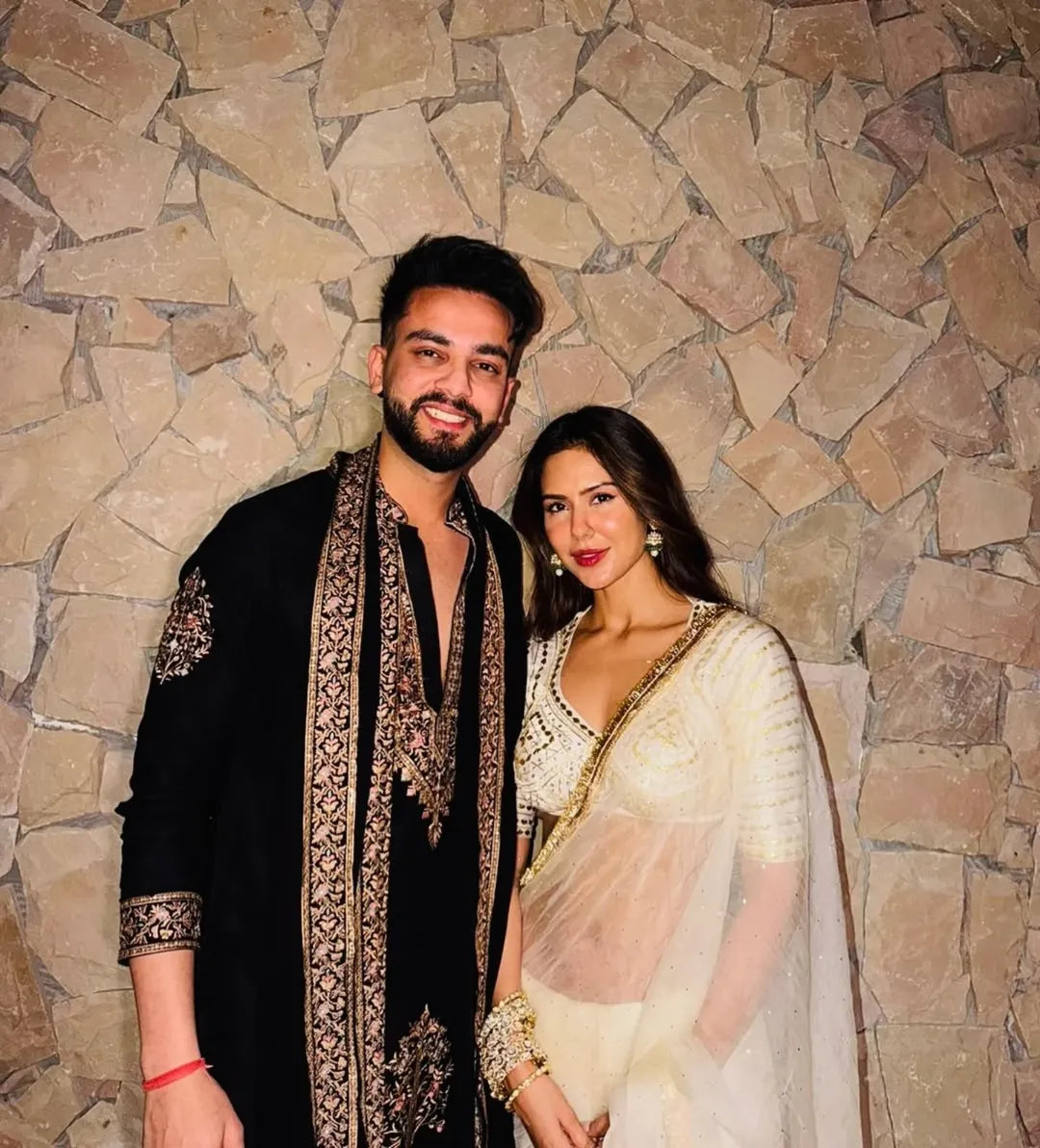 Elvish Yadav Edition Black Embroidered Kurta