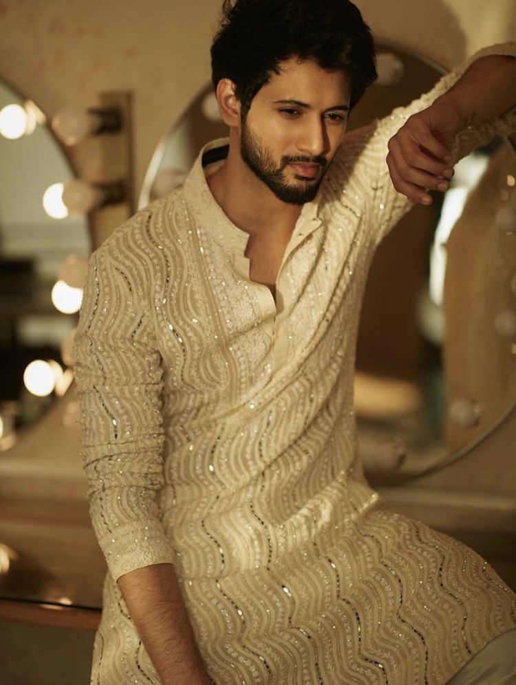 Trending Cream Embroidered Kurta - Premium Wedding Outfit