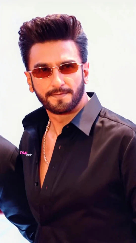 Ranveer Singh Inspired Black Kurta Pajama Set for Men